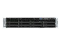 Server - instalovatelný do racku 2U - 2-směrný - bez CPU - RAM 0 GB - SATA - vyměnitelný za chodu 2.5", 3.5" zásuvka(y) - bez HDD - Gigabit Ethernet, 10 Gigabit Ethernet - monitor: žádný