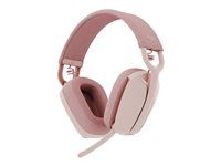 Náhlavní souprava - plná velikost - Bluetooth - bezdrátový - UBS-C přes adaptér Bluetooth - rùžová - certifikováno pro Microsoft Teams