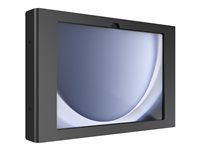 Škříň - odkrytá přední/zadní kamera a senzory - pro tablet - uzamykatelný - černá - velikost obrazovky: 11" - montáž na stěnu - pro Samsung Galaxy Tab A9+