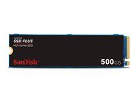 SanDisk SSD PLUS - SSD - 500 GB - interní - M.2 2280 - PCIe 3.0 (NVMe)