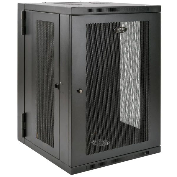 Skříň SmartRack 18U, Š=600mm, Hl=650mm, hloubka pro UPS, montáž na stěnu