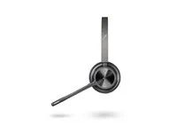 Náhlavní souprava - náhlavní - Bluetooth - bezdrátový, kabelové - USB-A přes adaptér Bluetooth - černá - certifikováno pro Microsoft Teams, certifikováno pro Zoom