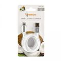 SBOX USB-TYPEC-15W Kabel USB 2.0/TypeC 1,5m bílý