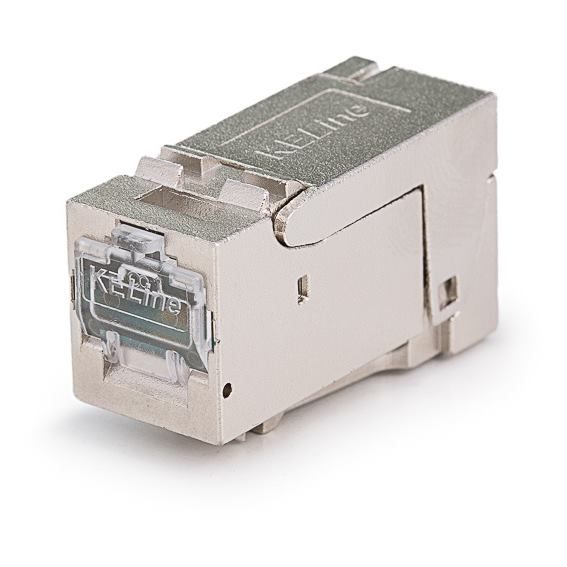 KELINE Keystone Jack HD, Kategorie 6a, RJ45/s