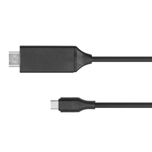 Kabel KRUGER & MATZ KM1249 HDMI/USB-C 2m Černá