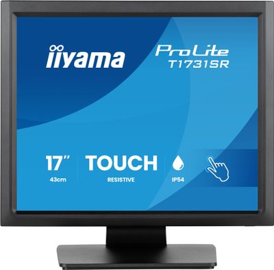 17" iiyama T1731SR-B2S:SXGA,250cd,IP54