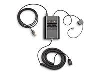 Přepínač pro telefon/počítač/sluchátka pro sluchátka s mikrofonem, stolní telefon - QD, USB-A - pro Poly EncorePro 500 USB; 700 USB