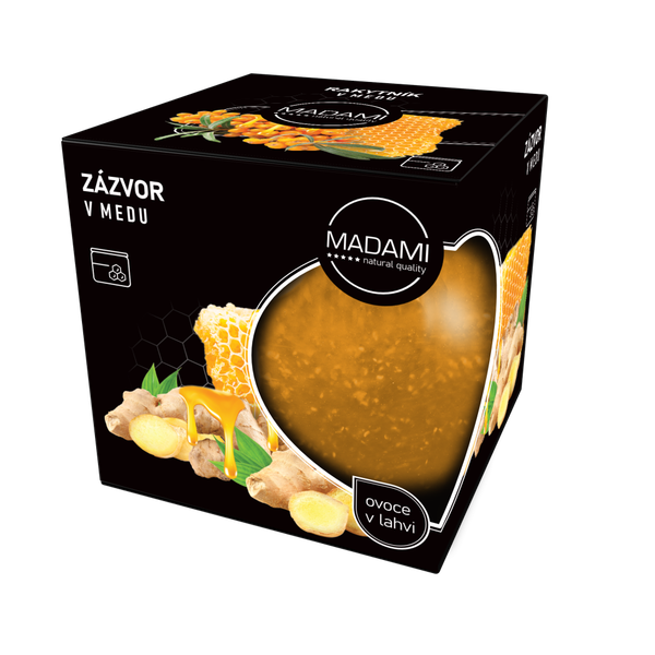 Zázvor v medu 620 g: ovoce v medu