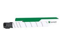 Vysoká výtěžnost - černá - originální - kazeta s barvivem - pro Lexmark CS923DE
