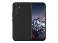 Zadní kryt pro mobilní telefon - bulk - plast - černá - pro Samsung Galaxy A54