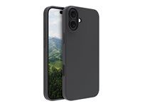 Zadní kryt pro mobilní telefon - plast - noční čerň - pro Apple iPhone 16 Plus
