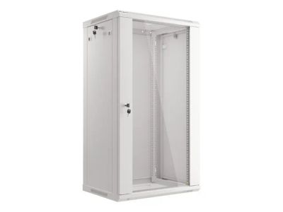 Lanberg 19" racková skříň pro montáž na stěnu 22u/600x450 (flat pack) šedá V2
