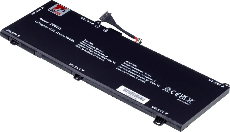 Baterie T6 Power HP ZBook Studio G3, ZBook Studio G4, 4210mAh, 64Wh, 4cell, Li-pol