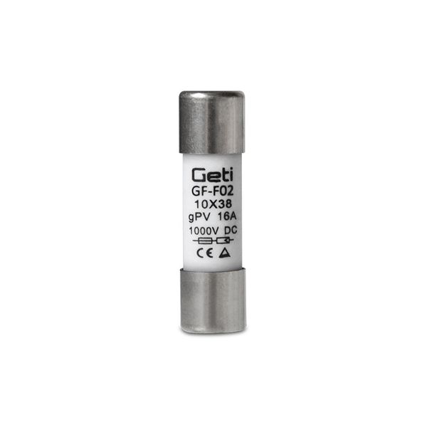 Pojistka GETI GF-F02 pro fotovoltaické systémy 16A/1000V DC