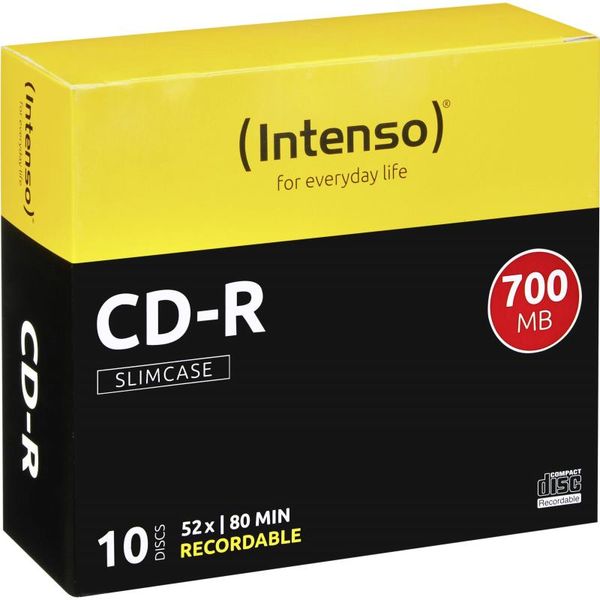INTENSO CD-R Slim Case 700MB 10ks