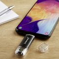 INTENSO Twist Line, USB-C/USB-A, USB flash disk, 128GB