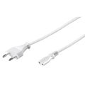 WENTRONIC Síťový kabel 2pin 230V 5m bílý W.93988