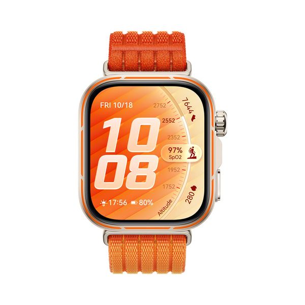 Huawei Watch Fit 5 Pro/Sport Band/Gradient Oranžová