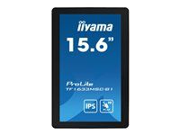 LED monitor - 15.6" - open frame - dotykový displej - 1920 x 1080 Full HD (1080p) @ 60 Hz - IPS - 450 cd/m² - 1000:1 - 5 ms - HDMI, DisplayPort - reproduktory - černá, matný povrch