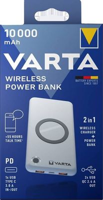 Varta Powerpack Wireless 10.000 mAh
