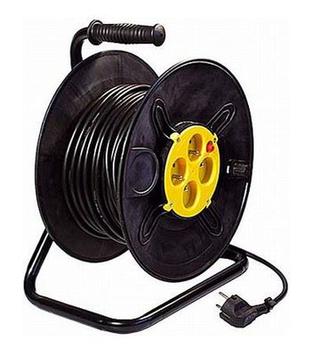 Prodlužovací kabel na bubnu - 4 zásuvky 50m HADEX L194