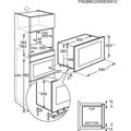 AEG Vestavná mikrovlnná trouba MSB2057D-B
