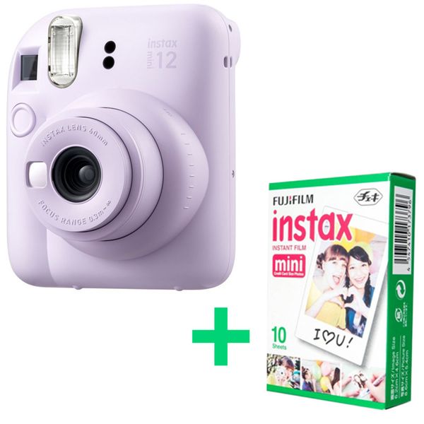 FujiFilm Instax Mini 12, Lilac Purple + 10 fotek