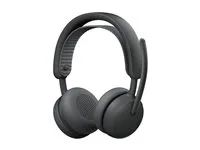 Logitech Zone Wireless 2 ES for Business - Náhlavní souprava - náhlavní - Bluetooth - bezdrátový, kabelové - odstranení šumu - USB-C - grafit - certifikováno pro Microsoft Teams