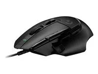 Myš - optický - kabelové - USB - černá