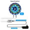 Smart LED pásek 12V 40LED/m IP65 24W RGB MOES LED Light Strip 5m WiFi Tuya