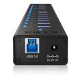 RAIDSONIC ICY BOX - USB 3.0 Hub, 13 port