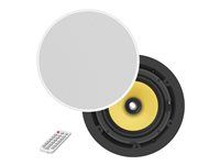 Reproduktory - bezdrátový - Bluetooth - 35 Watt - 2-cestný - koaxiál - bílá (barva mřížky - bílá)