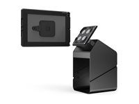 Stojan - kioskový styl - pro tiskárna/tablet - univerzální magnetická montáž - černá - montážní rozhraní: 100 x 100 mm - čítač, montáž na stěnu
