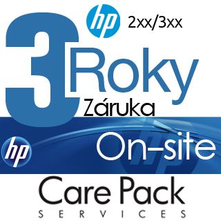 HP Rozšíření záruky na 3 roky On-site HP 2xx/3xx