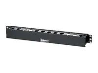 Panel pro uspořádání kabelů - 1U - 19"