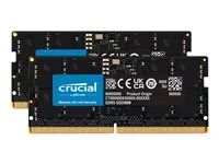 DDR5 - sada - 32 GB: 2 x 16 GB - SO-DIMM 262 pinů - 5600 MT/s / PC5-44800 - CL46 - 1.1 V - bez ECC