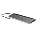 DELTACO USBC-DOCK2, Dokovací stanice USB-C 8v1