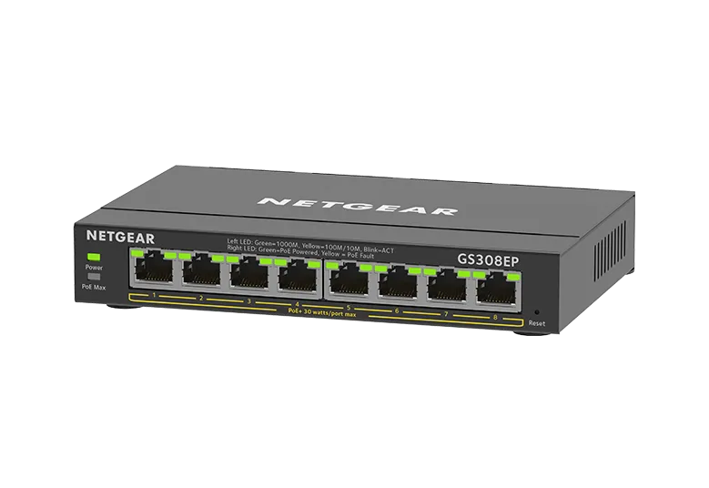 Netgear 8PT ge plus swch w/ poe+