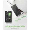 RAIDSONIC ICY Externí box 2x M.2 NVMe, USB-C