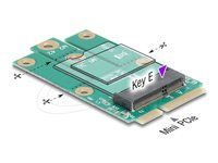 Adapter Mini PCIe male to M.2 Key E slot
