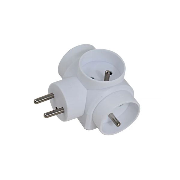 Rozdvojka ESPERANZA ELK302W bílá (RW-3)