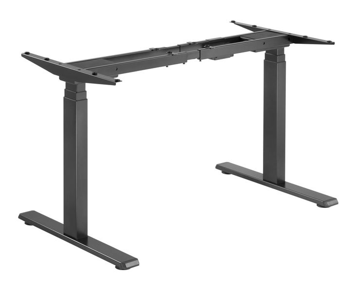 Výškově stavitelná stolová podnož Brateck M08-23DE 2 motory rozsah 620-1280 mm nosnost 100 kg