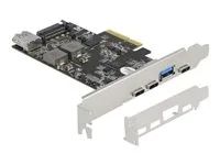 PCI Express x4 Card to 3 x USB Type-C+