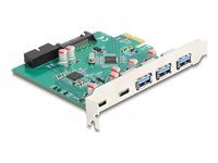 USB 5 Gbps PCI Express x1 Card to 3 x ex