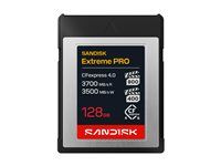 SanDisk Extreme PRO - Pametová karta flash - 128 GB - CFexpress 4.0 Typ B