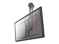 Držák - plný pohyb - pro plochý panel - stříbrná - velikost obrazovky: 37"-75" - stropní montáž