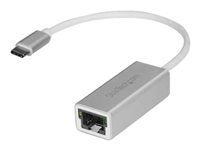 Aluminum - Thunderbolt 3 Port Compatible - USB Type C Network Adapter (US1GC30A) - Síťový adaptér - USB-C - Gigabit Ethernet - stříbrná
