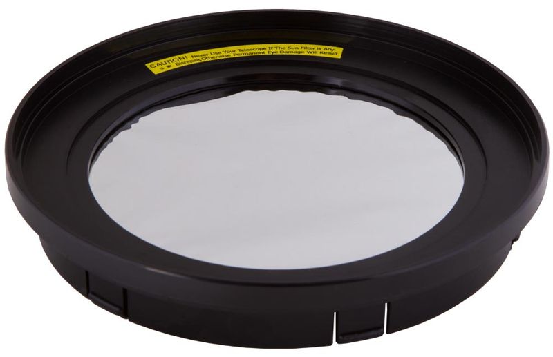 Sluneční filtr Levenhuk pro čočkové teleskopy 130 mm