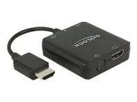 Extraktor zvukového signálu HDMI - černá