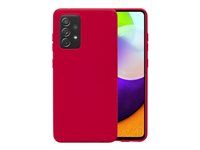 Zadní kryt pro mobilní telefon - připevňovací - 100% recyklovaný plast - cukrová jablková červeň - pro Samsung Galaxy A52